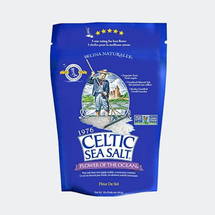 Celtic Sea Salt Flower of The Ocean Salt Bag