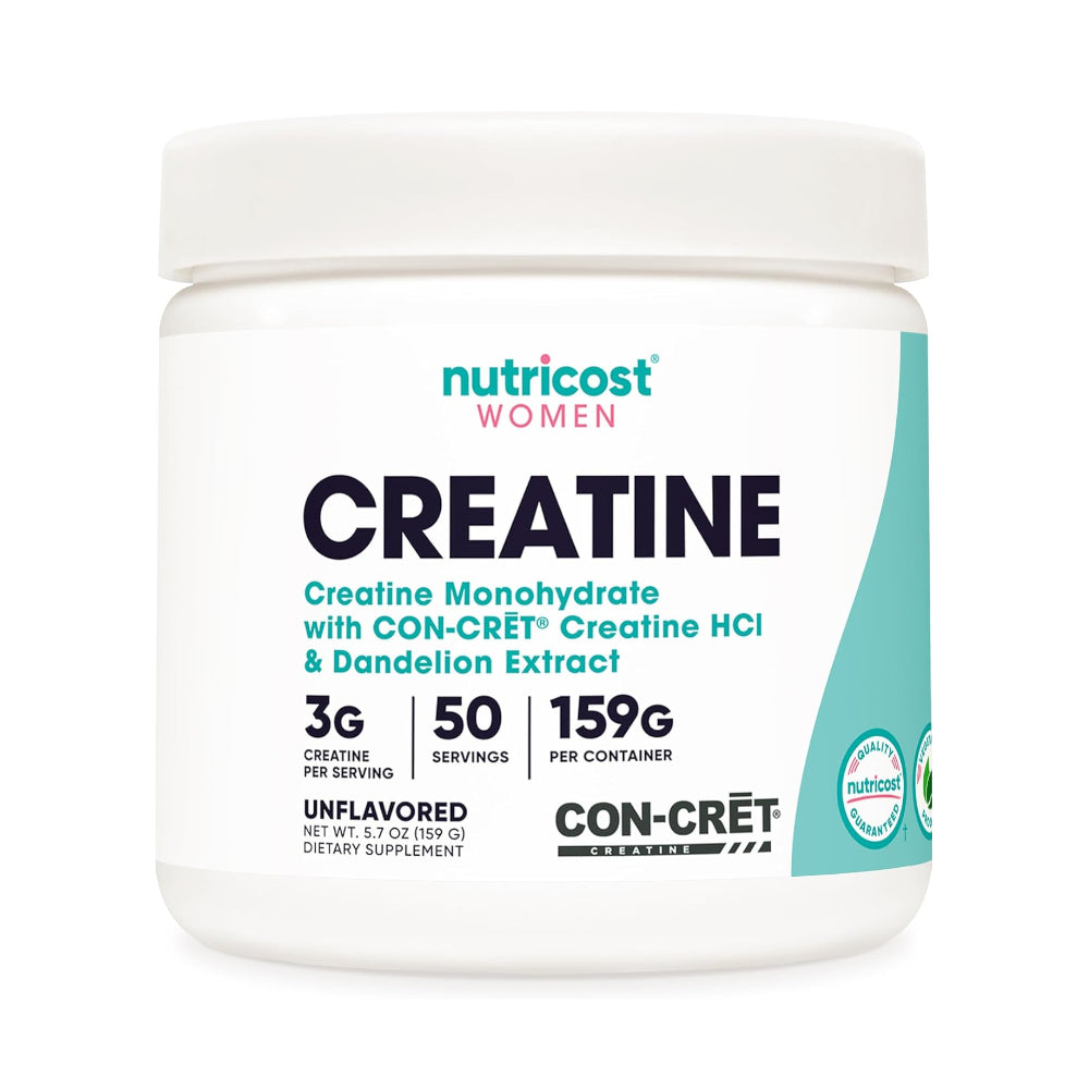 Nutricost Creatine Monohydrate Powder for Women 159g - Unflavoured