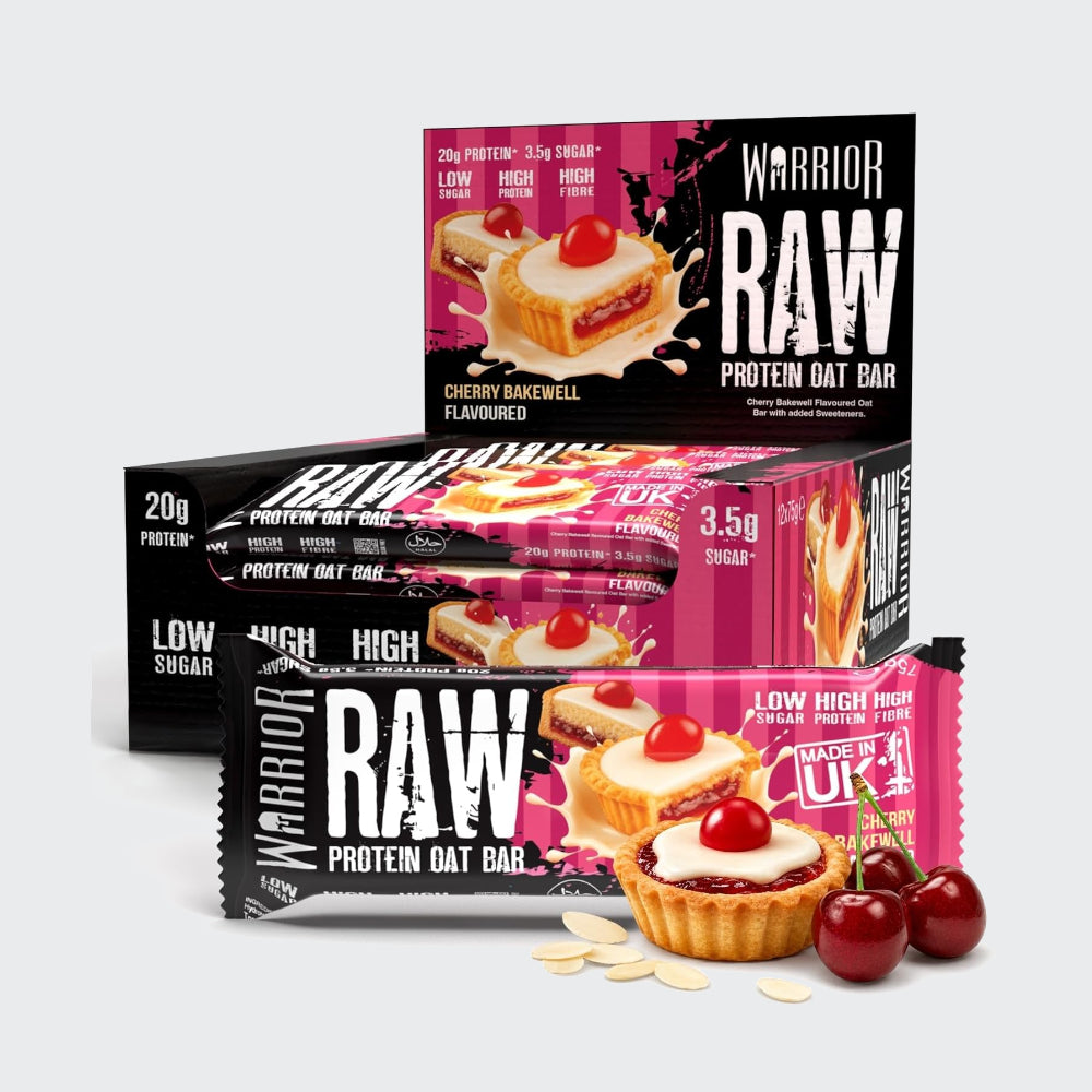 Warrior RAW Protein Bars 75g - Pack of 12