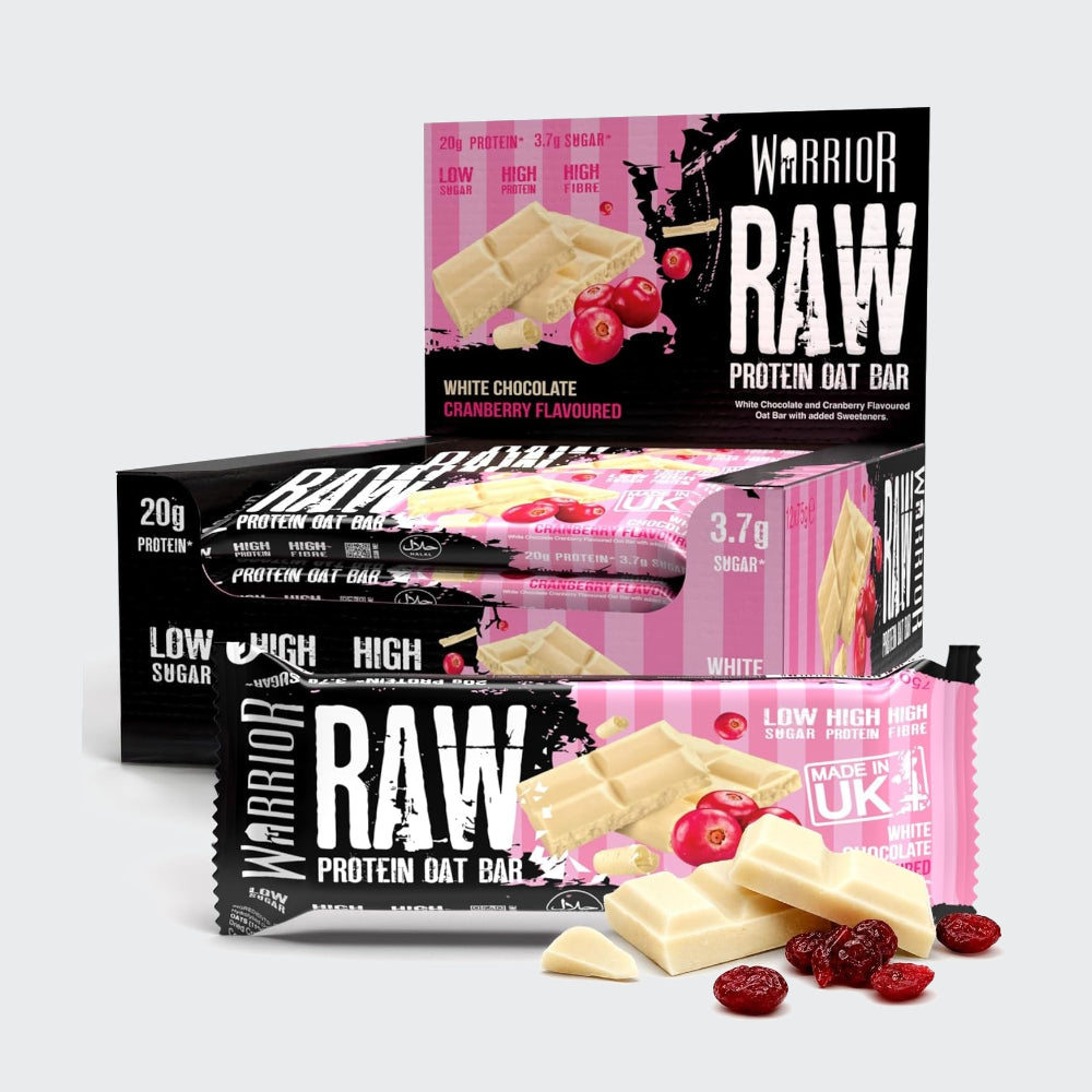 Warrior RAW Protein Oat Bar 75g - Pack of 12