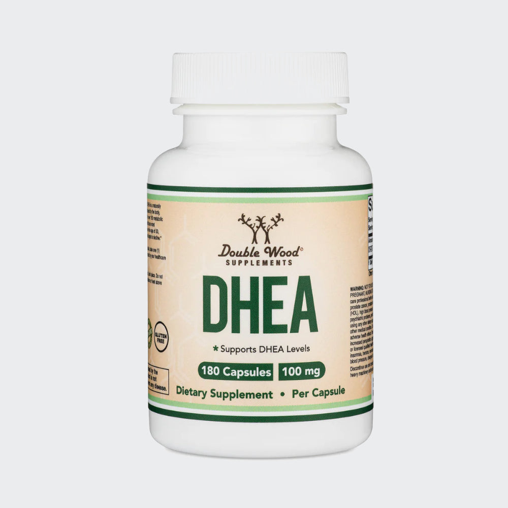 Double Wood Supplements DHEA 100mg - 180 Capsules