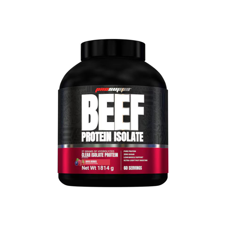 Prosupps Beef Protein Isolate 4lb - Supports strength, performance, and post-workout recovery