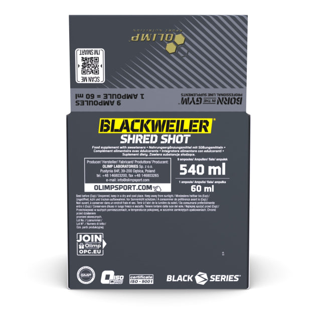 Olimp Blackweiler Shred Shot (9 x 60ml)