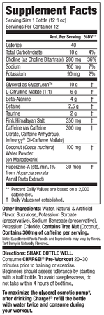 Labrada Charge Pre-Workout RTD 12oz - Pack of 12