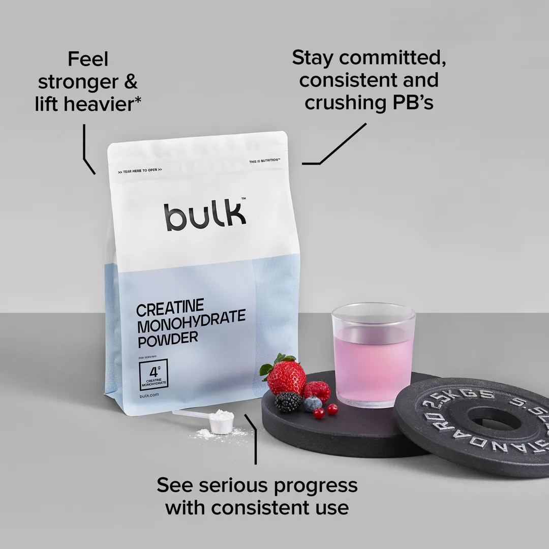 Bulk Creatine Monohydrate Powder - Unflavoured