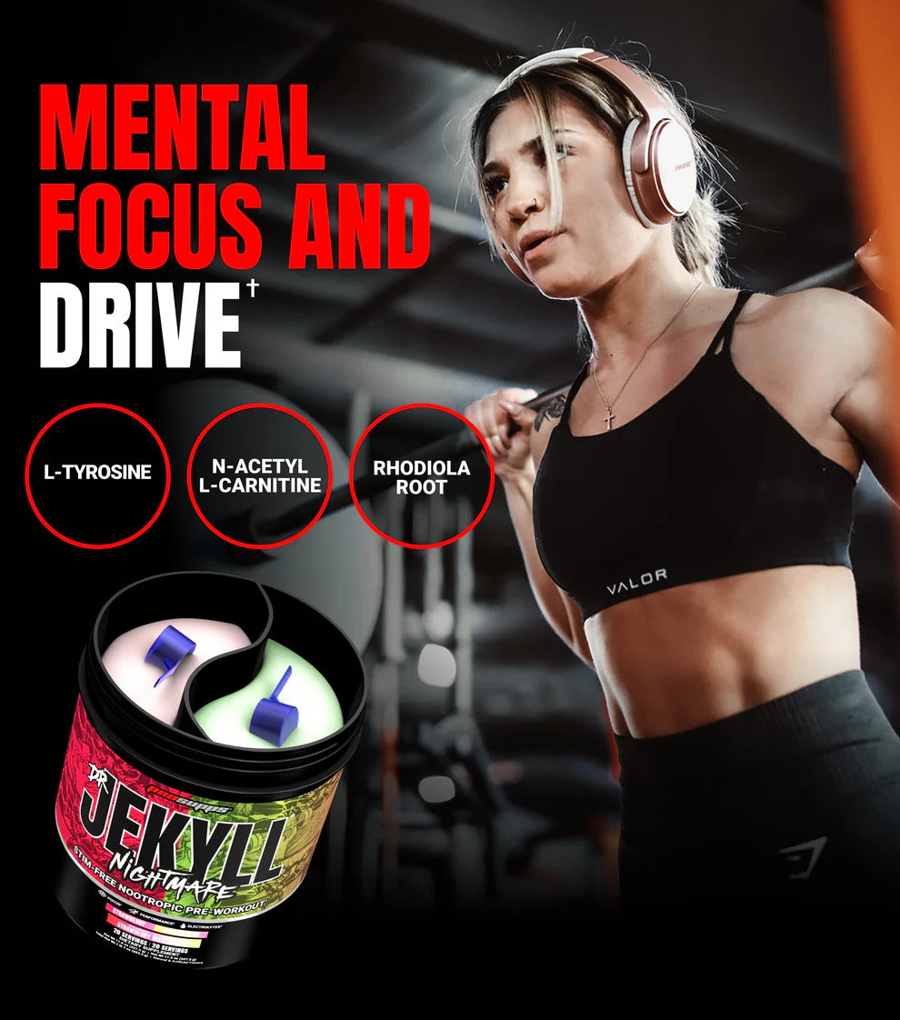 ProSupps Dr. Jekyll Nightmare Dual Tub 40 serving - Strawberry/Watermelon