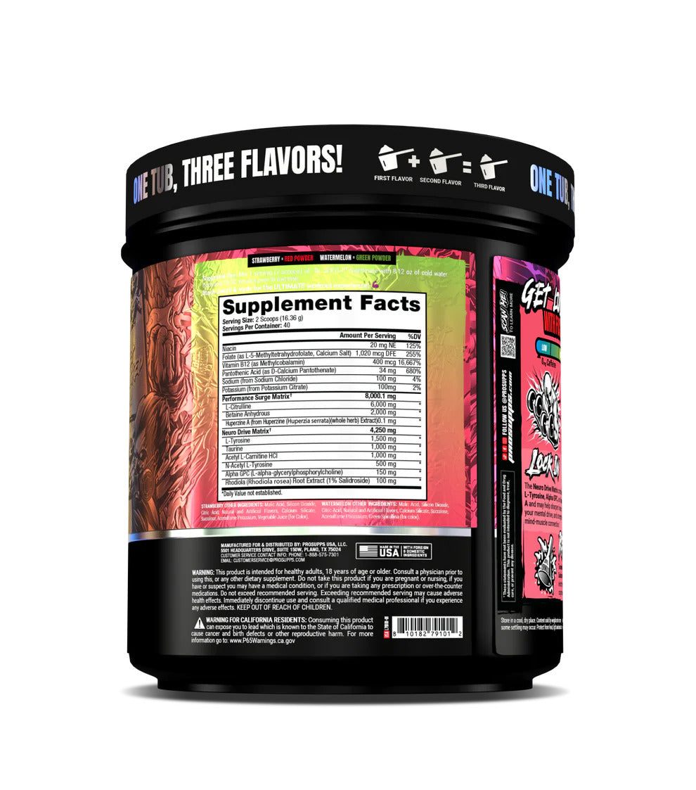 ProSupps Dr. Jekyll Nightmare Dual Tub 40 serving - Strawberry/Watermelon