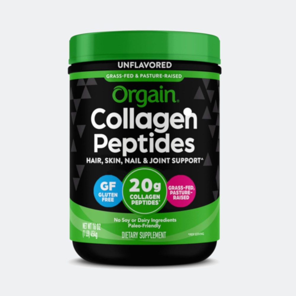 Orgain Hydrolyzed Collagen Peptides Powder 1lb - Unflavoured