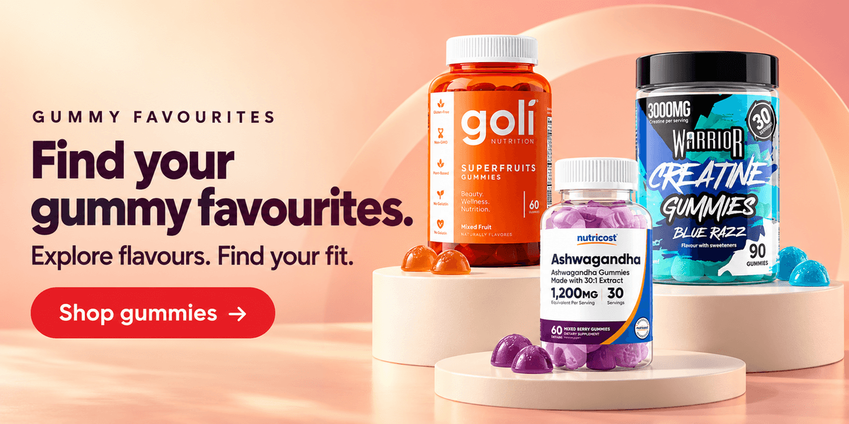 Showcase different Supplement Gummies from different brands and clicking it will lead to its collection page