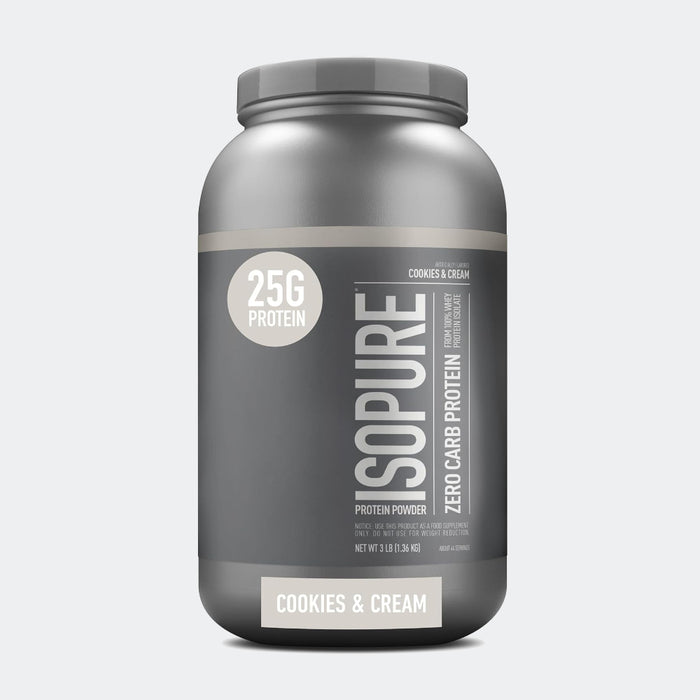 Isopure Zero Carb Protein Powder, 25g Of Protein From 100% Whey Protein Isolate