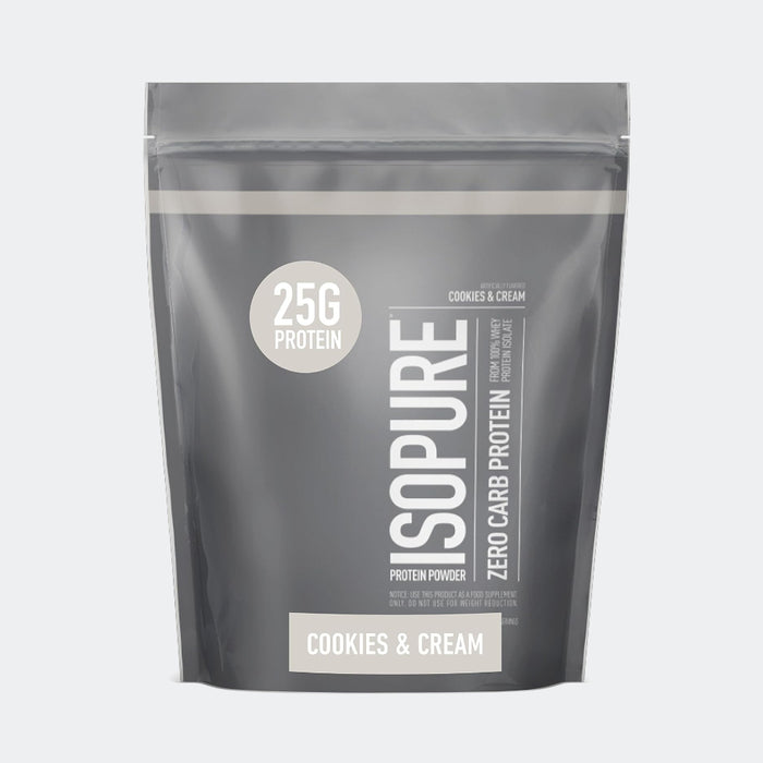 Isopure Zero Carb Protein Powder, 25g Of Protein From 100% Whey Protein Isolate