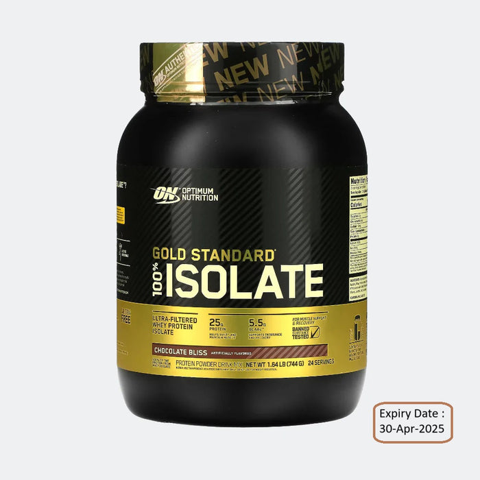 Optimum Nutrition Gold Standard 100% Isolate, Muscle Support & Recovery