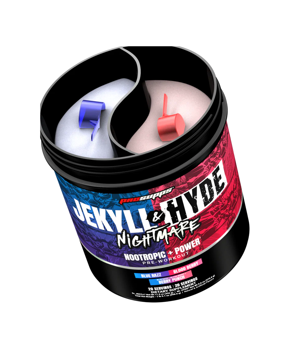 ProSupps Jekyll & Hyde Nightmare Dual Tub 40 serving - Blue Razz/Blood Berry