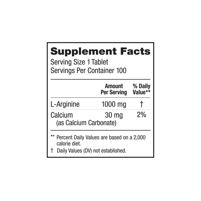 Labrada L-Arginine, 100 Veg Caps - Promotes Strength and Endurance