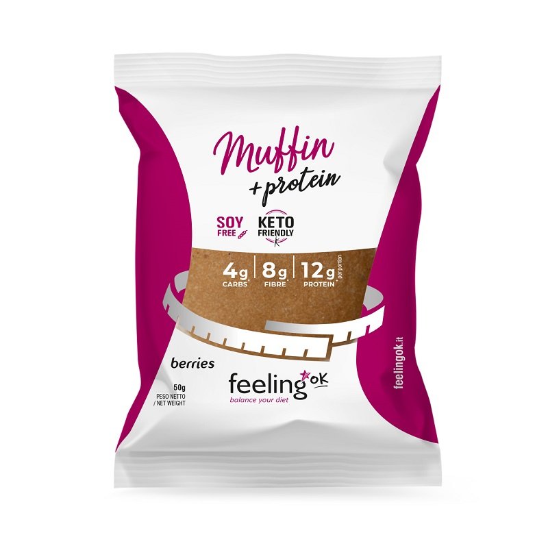 Feeling Ok Muffin + Protein 50g