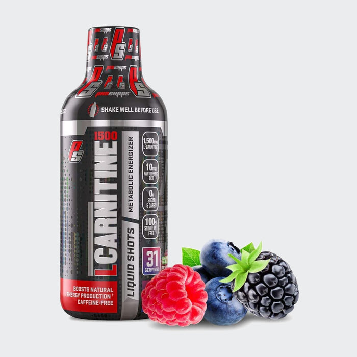 ProSupps L-Carnitine 3000 Liquid Shots 31 Servings, Metabolic Energizer