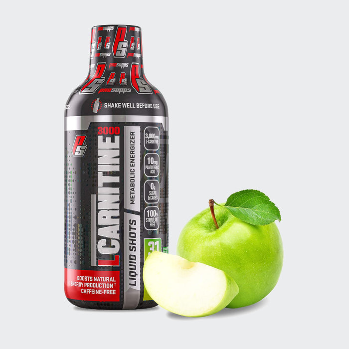 ProSupps L-Carnitine 3000 Liquid Shots 31 Servings, Metabolic Energizer