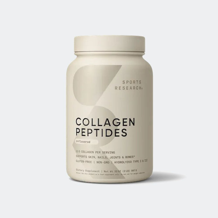 Sports Research Collagen Peptides Powder 32 oz, Unflavored