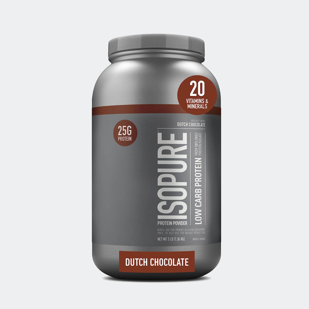 Isopure Zero Carb Protein Powder, 25g Of Protein From 100% Whey Protein Isolate