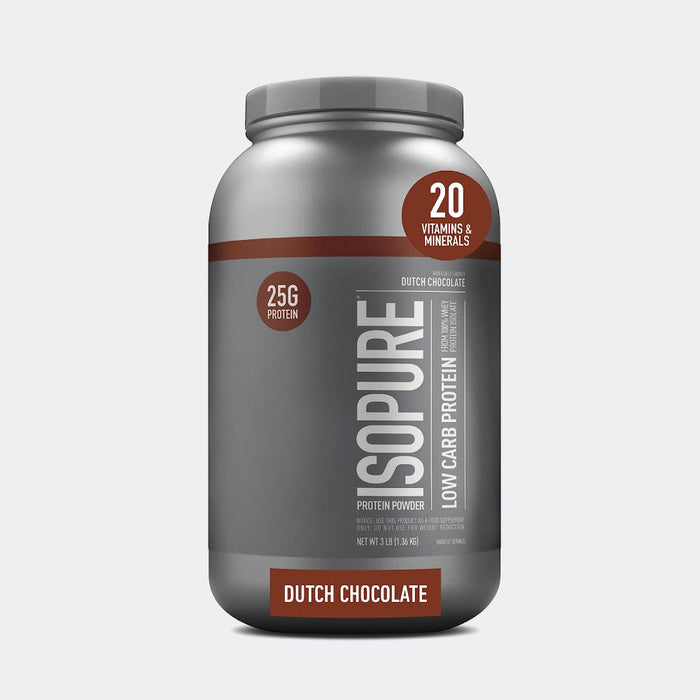 Isopure Zero Carb Protein Powder, 25g Of Protein From 100% Whey Protein Isolate