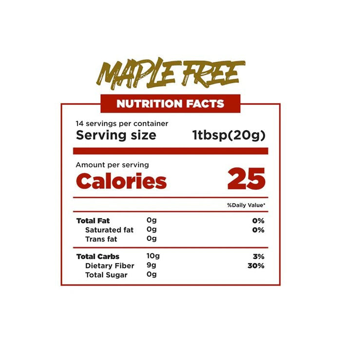 Mrs Taste Green Line 280g Maple Free