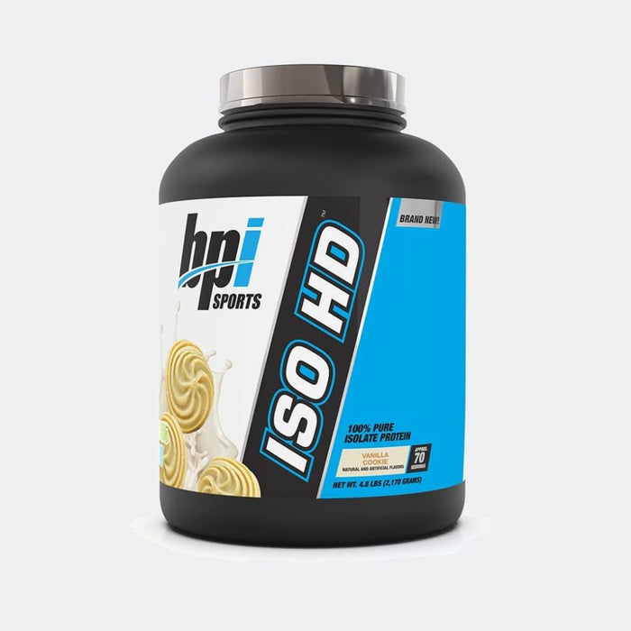 BPI Sports ISO HD Whey Protein Isolates for Muscle Growth, Recovery