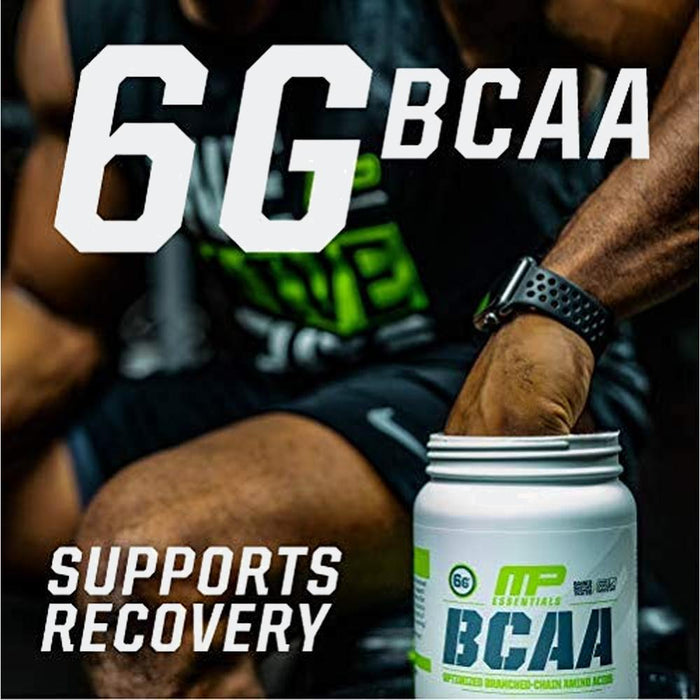 MusclePharm Essentials BCAA Powder Optimized Branched-Chain Amino Acid