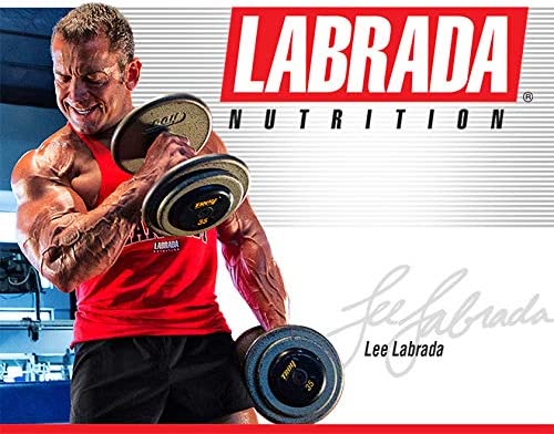 Labrada BCAA Power 30 Servings Fermented BCAA Formula, 3g Glutamine With Electrolytes