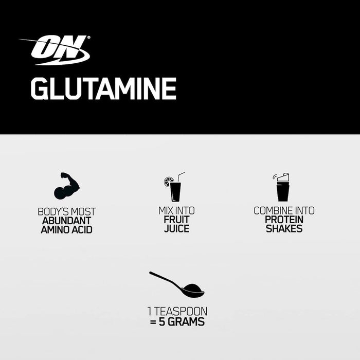 Optimum Nutrition L-Glutamine Powder 300g Unflavoured