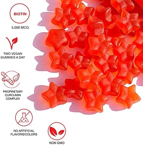 Hairtamin Gummy Stars Hair Vitamin - 60 Gummies