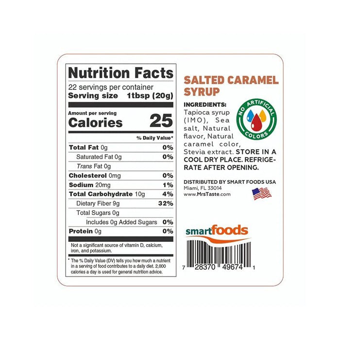 Mrs Taste Green Line 280g Salted Caramel