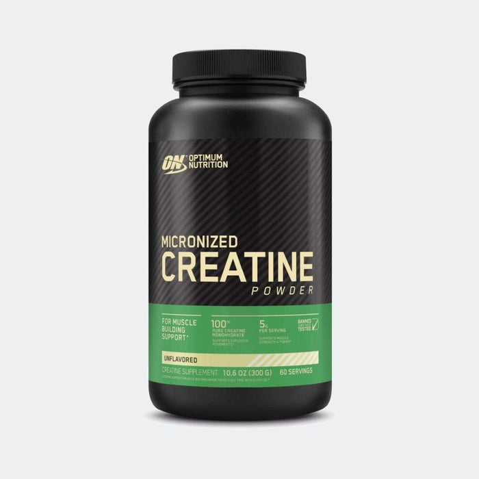 Optimum Nutrition Micronized Creatine Monohydrate Powder 60 Servings, 300g