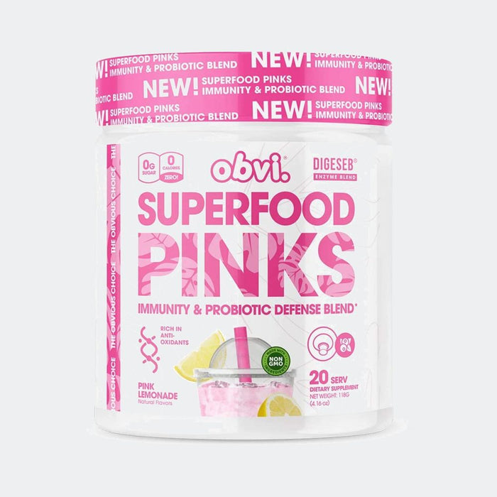 Obvi Superfood Pinks Immunity & Probiotic Defense Blend 20 Servings