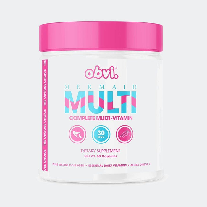 Obvi Mermaid Multi 30 Servings,Complete Multi-Vitamin Pure Marine Collagen