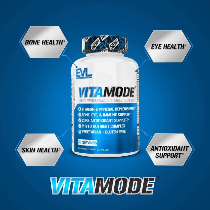 Evlution Nutrition VitaMode 60 Servings, High Performance Multivitamin