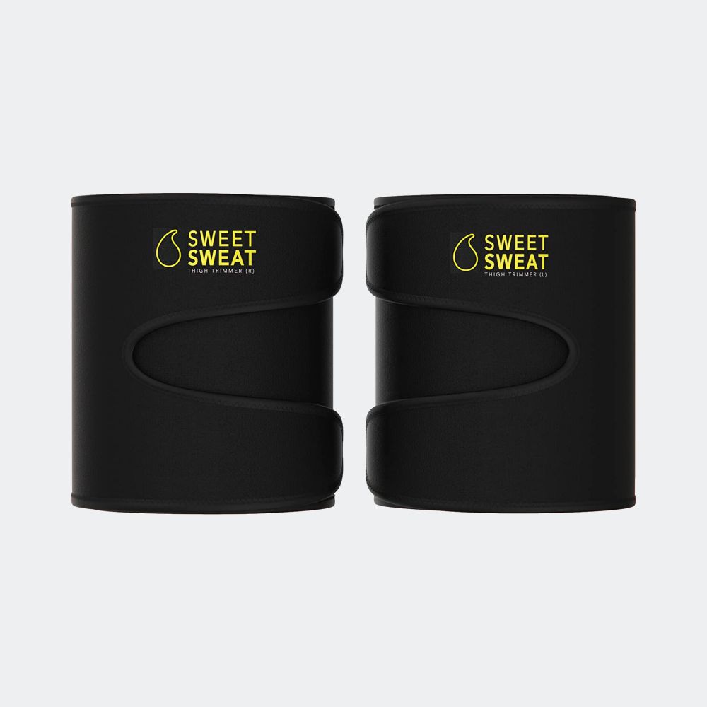 Sports Research Sweet Sweat Thigh Trimmer for Men & Women One Pair