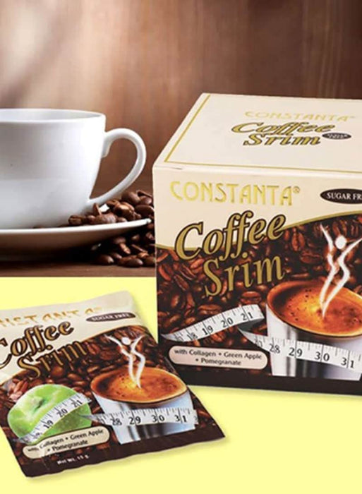 CONSTANTA Coffee Body Srim, Sugar Free With Collagen + Green Apple + Pomegranate