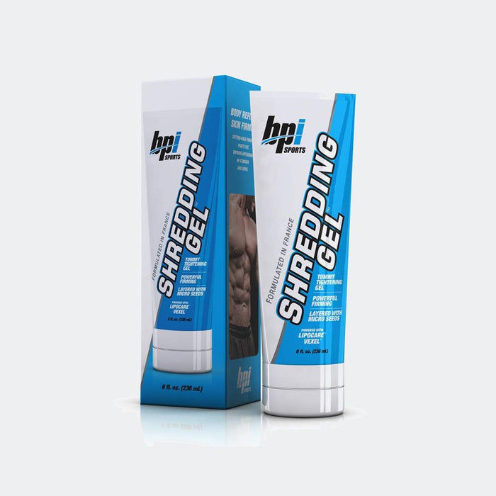 BPI Sports Shredding Gel 8oz 236ml, Tummy Tightening Gel & Powerful Firming