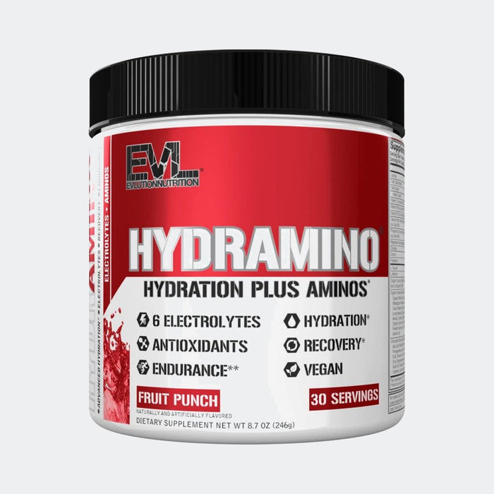 Evlution Nutrition HYDRAMINO 228g Complete Hydration Multiplier 30 Serving