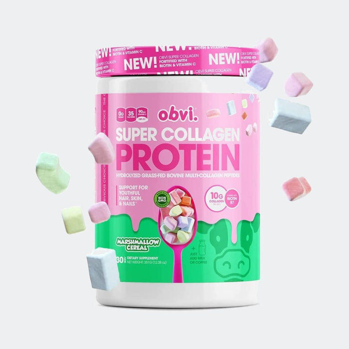 Obvi Super Collagen Protein Powder 30 Serving, Glowing and Healthier Hair