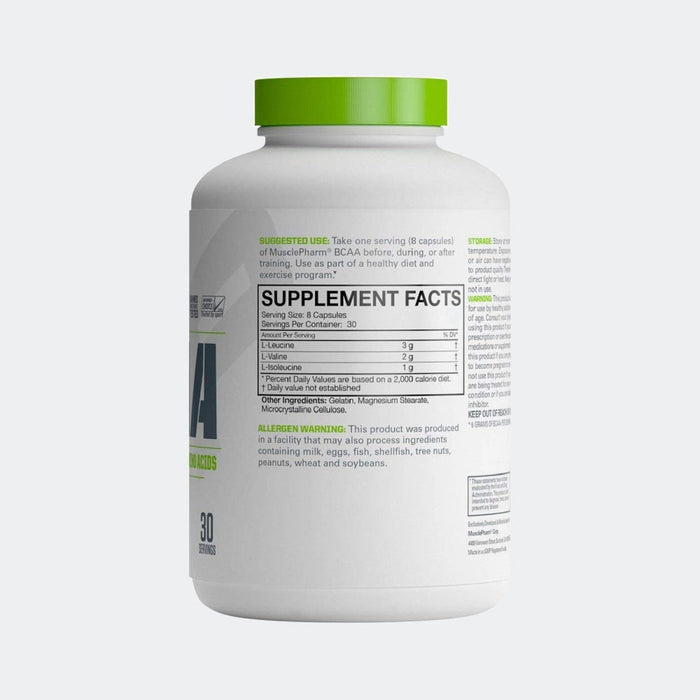 Musclepharm BCAA 3:1:2, 240 Capsules,