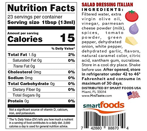 Mrs Taste Red Line Salad Dressing 300g Italian