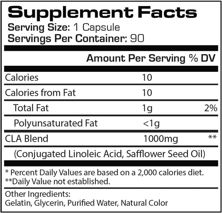 ProSupps CLA 3000 Lean Body Composition Support, 90 Softgels