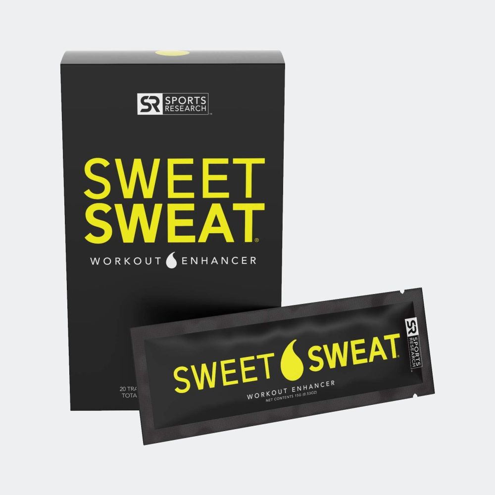 Sport Research Sweet Sweat Workout Enhancer Gel (20 Packets), Sweat More