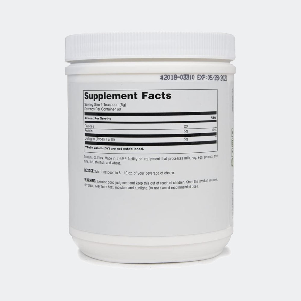 Universal Nutrition Collagen Types I & III 60 Servings Protein Powder