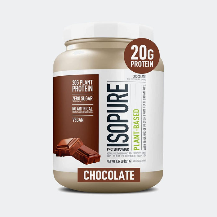 Isopure Protein Powder Plant Based 22 Servings, Gluten Free, Sugar Free