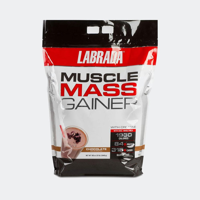 Labrada Muscle Mass Gainer Powder, Weight Gain Post Workout Gluten Free