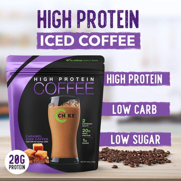 Chike High Protein Iced Coffee 20 G Protein 14 Servings