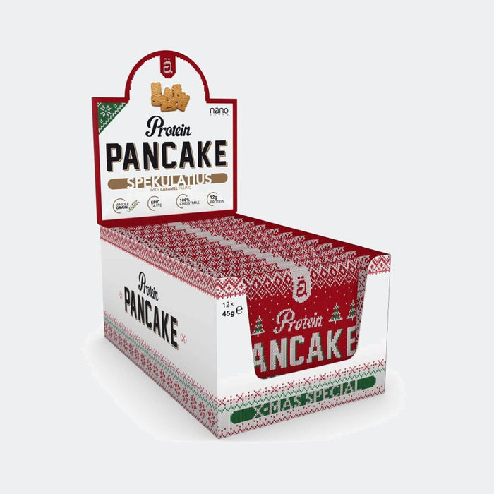 NANO Supps Protein Pancake (12 x 50g), Low in Calories, No Added sugars