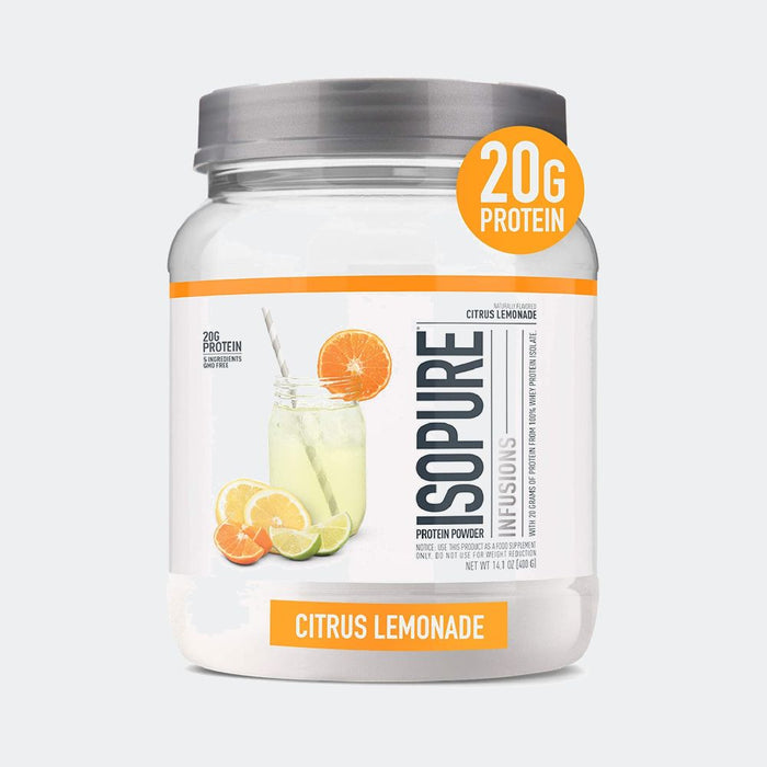 Isopure Protein Powder 16 Servings, Post Workout Recovery Drink Mix